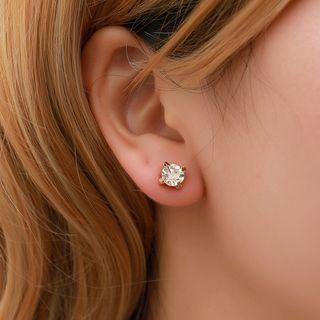 Set Of 6 Pairs: Earring 01 - 11637 - Gold - One Size