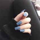 Matte Nail Art Faux Nail Tip 332 - Glue - As Shown In Figure - One Size