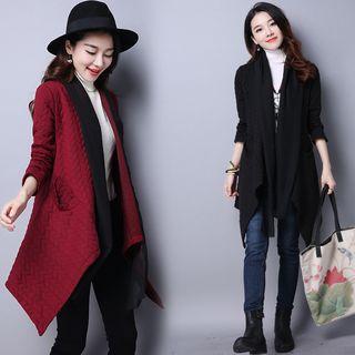 Diagonal-hem Jacket
