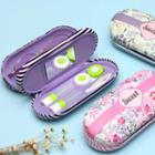 Floral Print Eyeglasses / Contact Lens Case