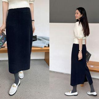 H-line Long Skirt For Winter