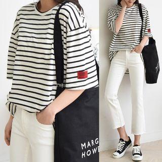 Over-fit Striped T-shirt