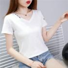 V-neck Long-sleeve T-shirt / Short-sleeve T-shirt