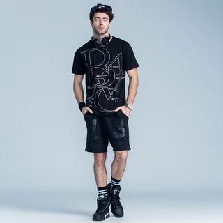 Metallic Graphic Tee