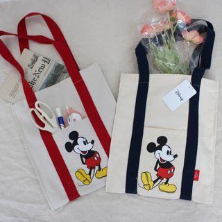 Mickey Mouse Print Shopper Bag