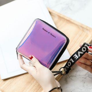 Reflective Zip Wallet
