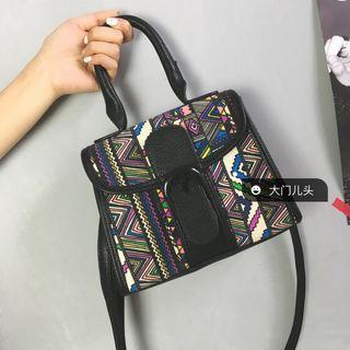 Patterned Hand Bag