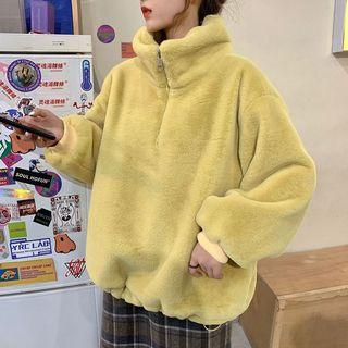 Shearling Sweatshirt