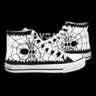 Spider High-top Canvas Sneakers