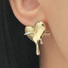 Melting Heart & Arrow Alloy Earring