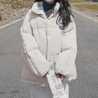 Cropped Stand-collar Jacket