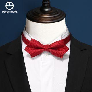 Plain Bow Tie Lj-3040 - One Size