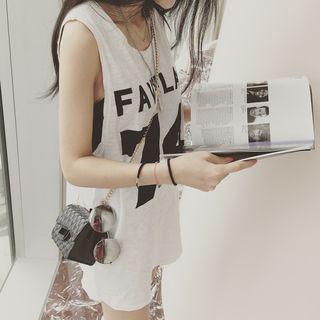 Letter Tank Dress