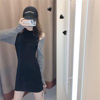 Cold-shoulder Dress