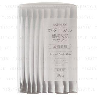 Nice & Quick - Botanical Enzyme Face Wash Powder 0.4g X 30