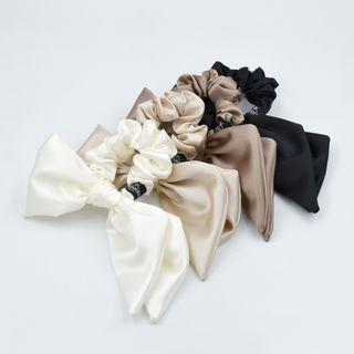 Ribbon Satin Scrunchy Hair Tie