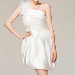 One Shoulder Cocktail Dress