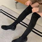 Slim-fit Knee-length Boots
