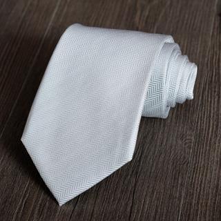 Patterned Silk Neck Tie Zs80 - One Size