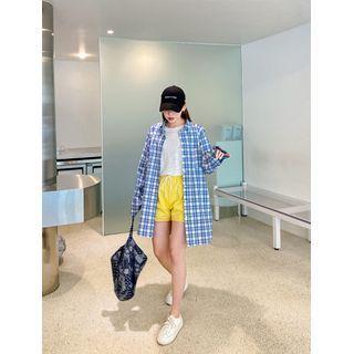 Romantic Printed Linen T-shirt