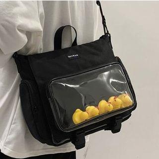 Duck Cartoon Oxford Crossbody Bag