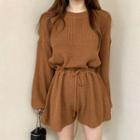 Set: Sweater + Shorts
