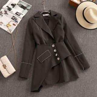 Set: Blazer + Asymmetric Skirt