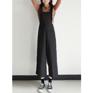 Frilled Wide-leg Jumpsuit