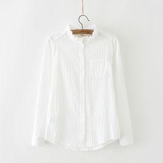 Ruffle Trim Shirt
