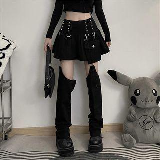 Studded Detachable Jeans