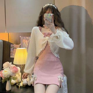 Pom Pom Top / Sleeveless Dress