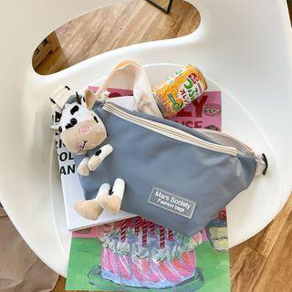 Cartoon Cow Accent Sling Bag