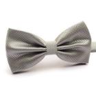 Check Bow Tie Gray - One Size
