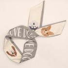 Dog & Lettering Wirework Headband