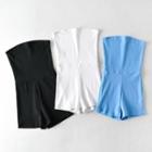 Plain Tube Romper