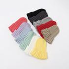 Line Blend Knit Beanie For Spring
