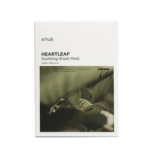 Anua - Heartleaf 77% Soothing Sheet Mask Set 25ml X 10pcs