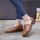 Dorsay Block Heel Shoes
