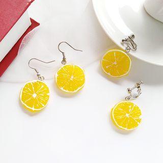 Lemon Drop Earring / Clip-on Earring