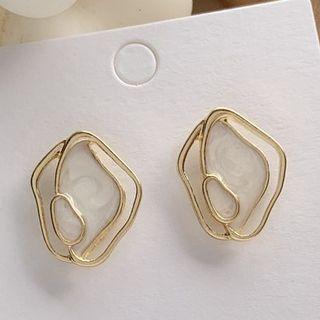 Irregular Shell Alloy Earring