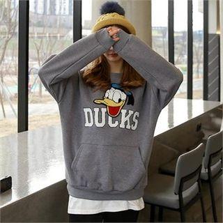 Donald Duck Print Sweatshirt