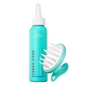 Scinic - Fresh Care Scalp Scaler Set: 200ml + Silicone Scalp Brush 1pc 2pcs