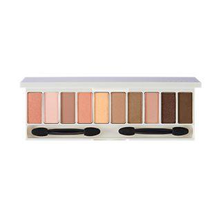 The Saem - Color Master Shadow Palette #01 Cool Neutral 1.1g X 10pcs