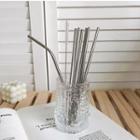 Reusable Stainless Steel Drinking Straw / Cleaning Brush / Set