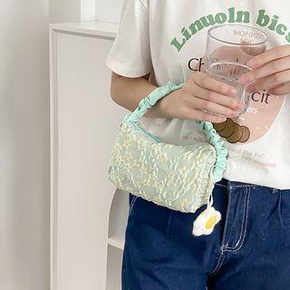 Floral Jacquard Pouch