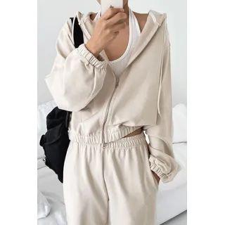 Basic Cotton Zip-up Hoodie