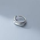 Polished Sterling Silver Open Ring 1 Pc - S925 Silver - Silver - One Size