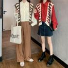 Long Sleeve Shirt With Scarf