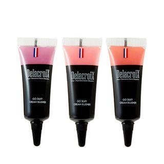 Claires Korea - Delacroix Go Silky Cream Blusher 9g No.01 Pink