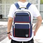 Lightweight Color Panel Backpack Black - One Size